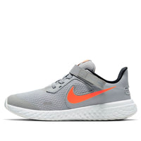 (PS) Nike Revolution 5 FlyEase 'Grey Orange' CQ4648-003
