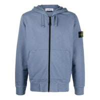 STONE ISLAND Zip Hoody Jacket 'Blue' 771564220-V0024