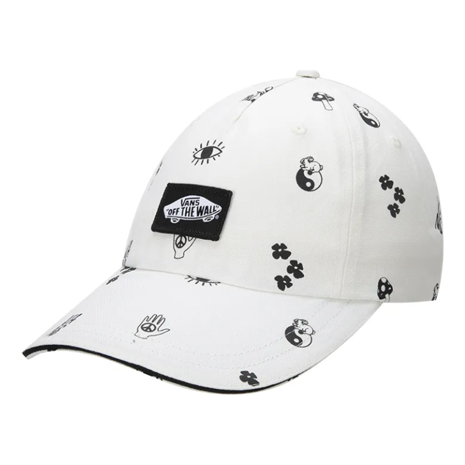 Vans Printed High Standard Hat 'White' VN0A7RX6YO9