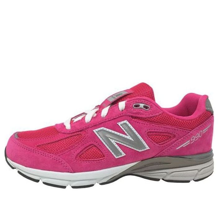 (GS) New Balance 990v4 'Pink Silver' KJ990PEG
