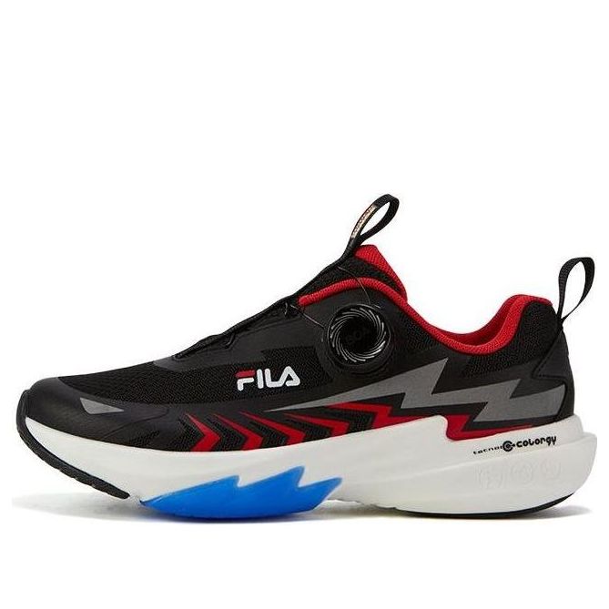 (GS) FILA Boa Athletic Shoes 'Black Grey Red' K15B312401FBF