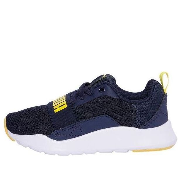 (PS) PUMA Wired SoftFoam Running Shoes Blue/Yellow 366903-05
