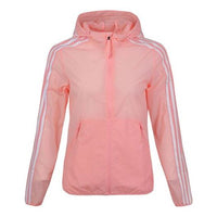 (WMNS) adidas Windbreaker 3S Woven Jacket Pink FT2883
