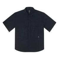 Converse Wordmark Utility Shirt Asia Sizing 'Black' 10026433-A01