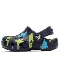 (PS) Crocs Classic clog Lightweight Cozy Sports Blue Sandals 206833-410