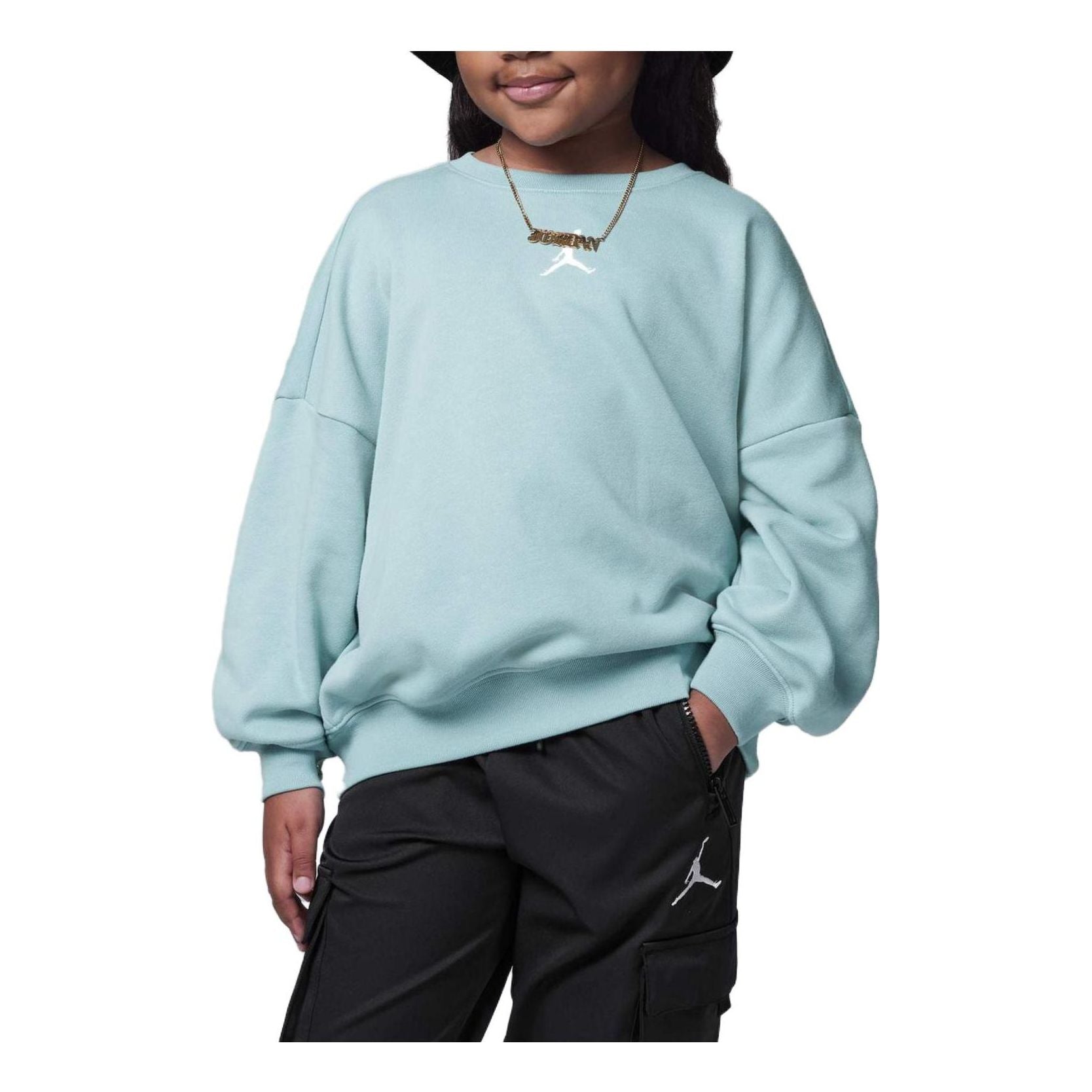 (PS) Air Jordan Logo Sweater 'Teal' FV2578-379