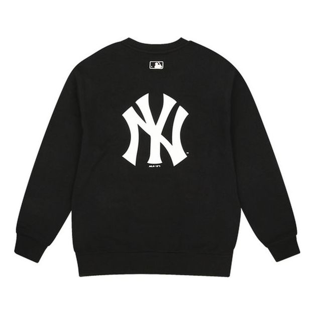 MLB New York Yankees Printing Logo Sports Fleece Unisex Black 31MTR1941-50L