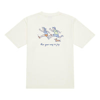New Balance Running Duo Graphic T-Shirt Asia Sizing 'Ivory' NEE26121-IV