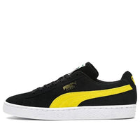 PUMA Suede Classic Shoes Black/Yellow 365347-60
