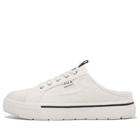 FILA Coat Light Mules Low Tops Skateboarding Shoes Unisex White Version 1TM01782E_100