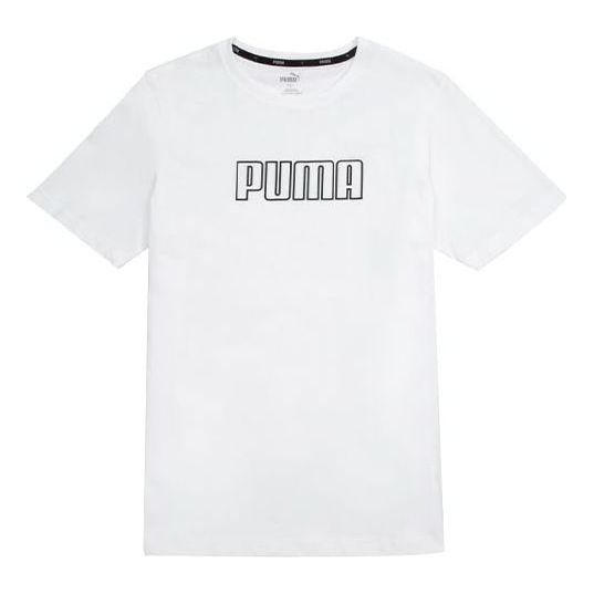 PUMA Essentials Logo T-shirt 'White' 671602-02
