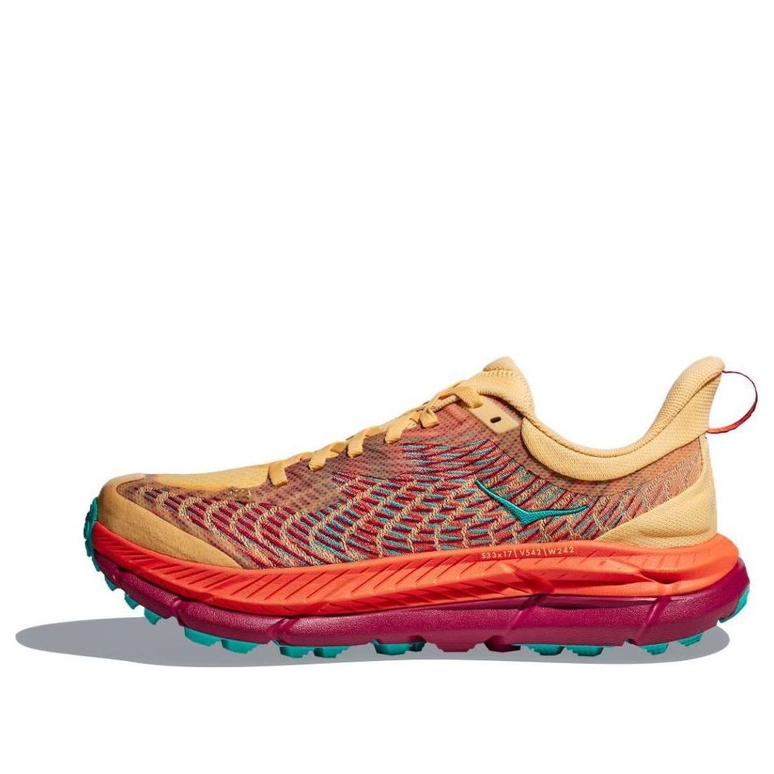 (WMNS) HOKA ONE ONE Mafate Speed 4 'Sunset Orange Teal' 1131056-IFLM
