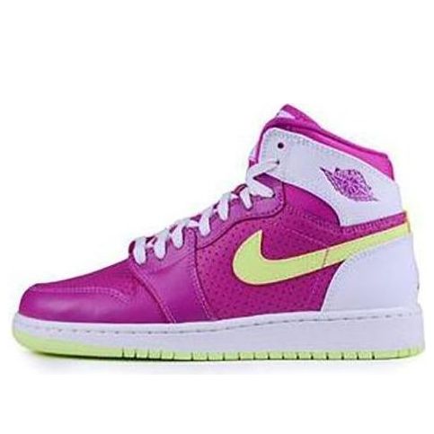 (GS) Air Jordan 1 Retro High 'Fuchsia Flash' 332148-509