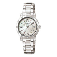 CASIO SHEEN Waterproof Stainless Steel Strap White Analog SHN-4020DP-7A