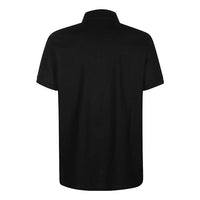 Men's Burberry Logo Printing Polo Shirt Black 80298951