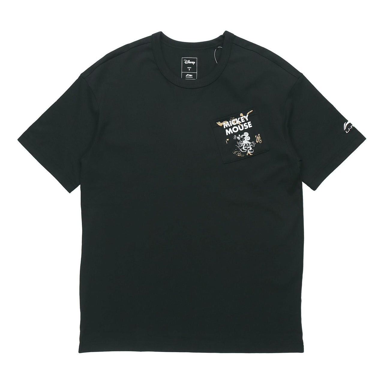 Li-Ning x Disney Loose Short Sleeve Black AHSQ517-1
