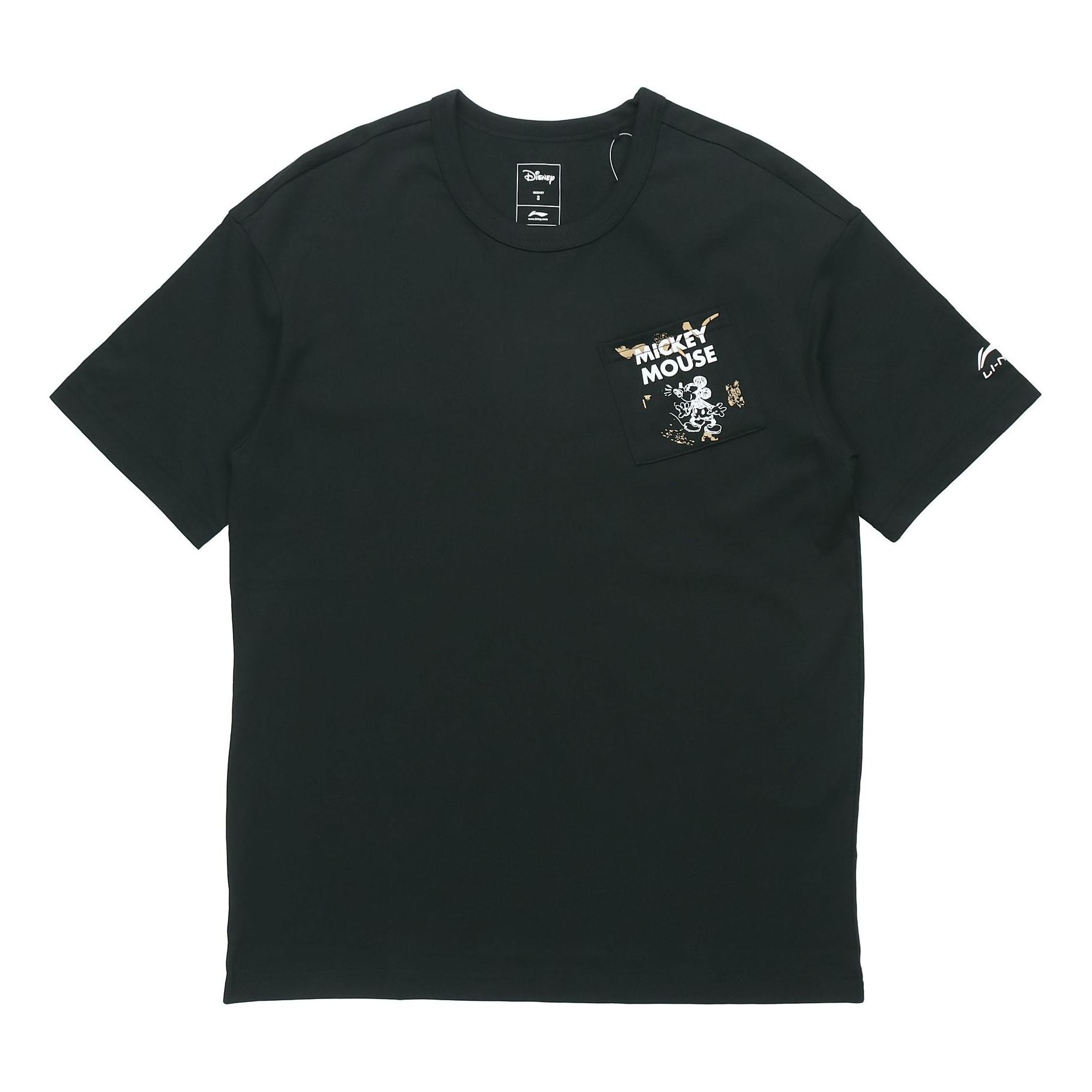 Li-Ning x Disney Loose Short Sleeve Black AHSQ517-1