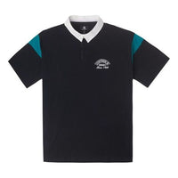 Converse Retro Polo Shirt Asia Sizing 'Black' 10026173-A03
