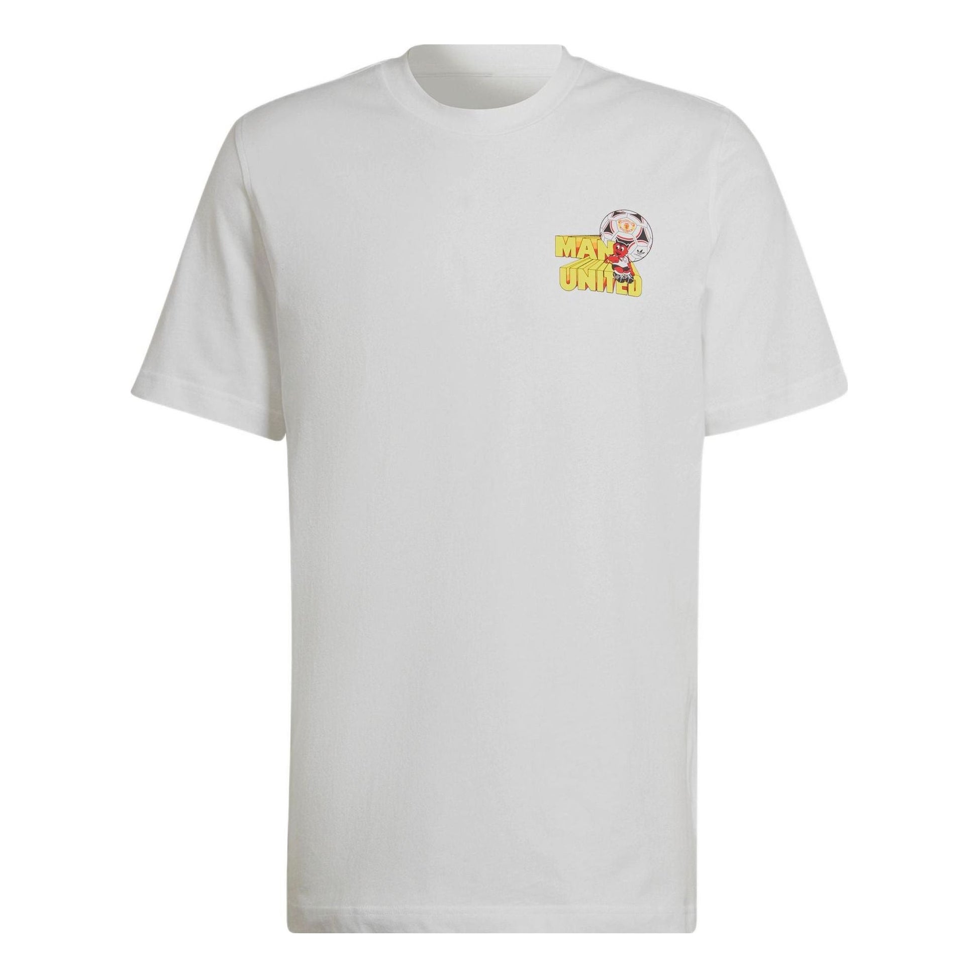 adidas Original Manchester United Graphic Tee 'White' HP0448