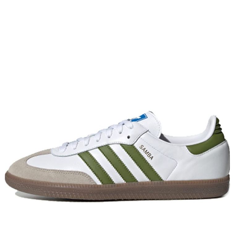 adidas Samba OG 'White Tech Olive' EE7055