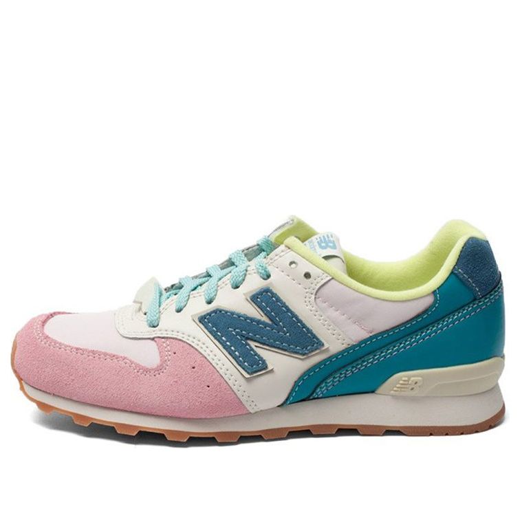 (WMNS) New Balance 996 Series Low-Top Pink/White/Green WR996DVI