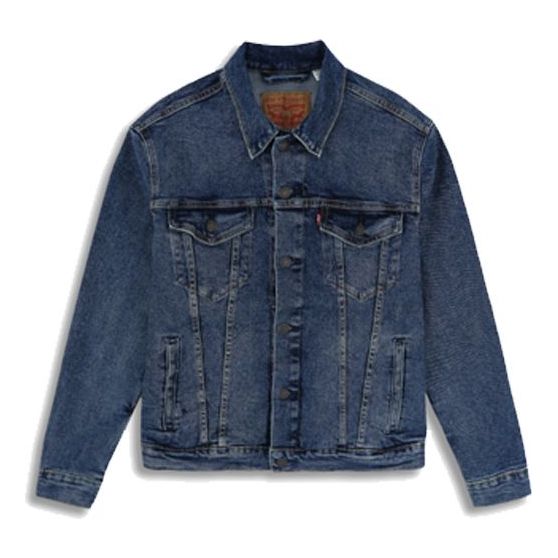 Men's Levis Loose Casual Denim Jacket Denim 72334-0418