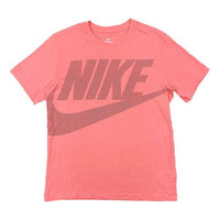 Nike Casual Sports Logo Printing Short Sleeve Red AT2734-823