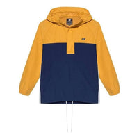 New Balance Fleece Windbreakers Asia Sizing 'Yellow Blue' NA83N033-MY