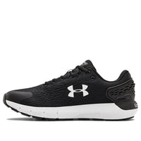 (WMNS) Under Armour Charged Rogue 2 Sports Shoes Black/White 3023335-003
