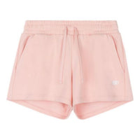 (WMNS) Skechers Lifestyle Series Short 'Black Grey Pink' L220W194