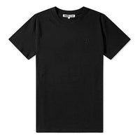 Men's McQ Alexander McQueen Embroidered Short Sleeve Black 277605-RMT74-1000