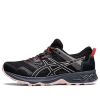 (WMNS) ASICS Gel-Sonoma 5 D Wide 'Black Grey Orange' 1012A569-001