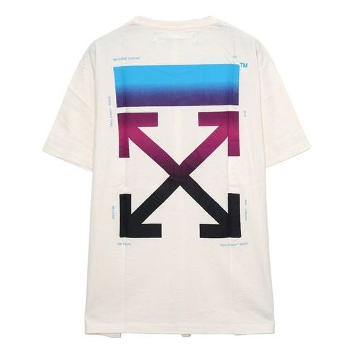 Off-White Gradient SS Over Tee OMAA038F18185005-WH