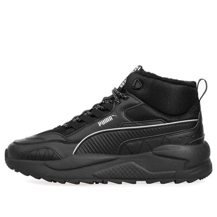PUMA X-ray 2 Square Mid Reflective Black Mid Running Shoes 375025-01