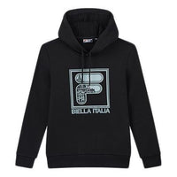 FILA Logo Pattern Printing Drawstring Black F11M018206F-BK