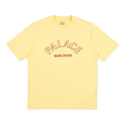 PALACE Couture T-Shirt Sunshine Yellow P18SS025
