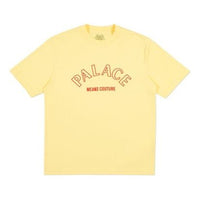 PALACE Couture T-Shirt Sunshine Yellow P18SS025
