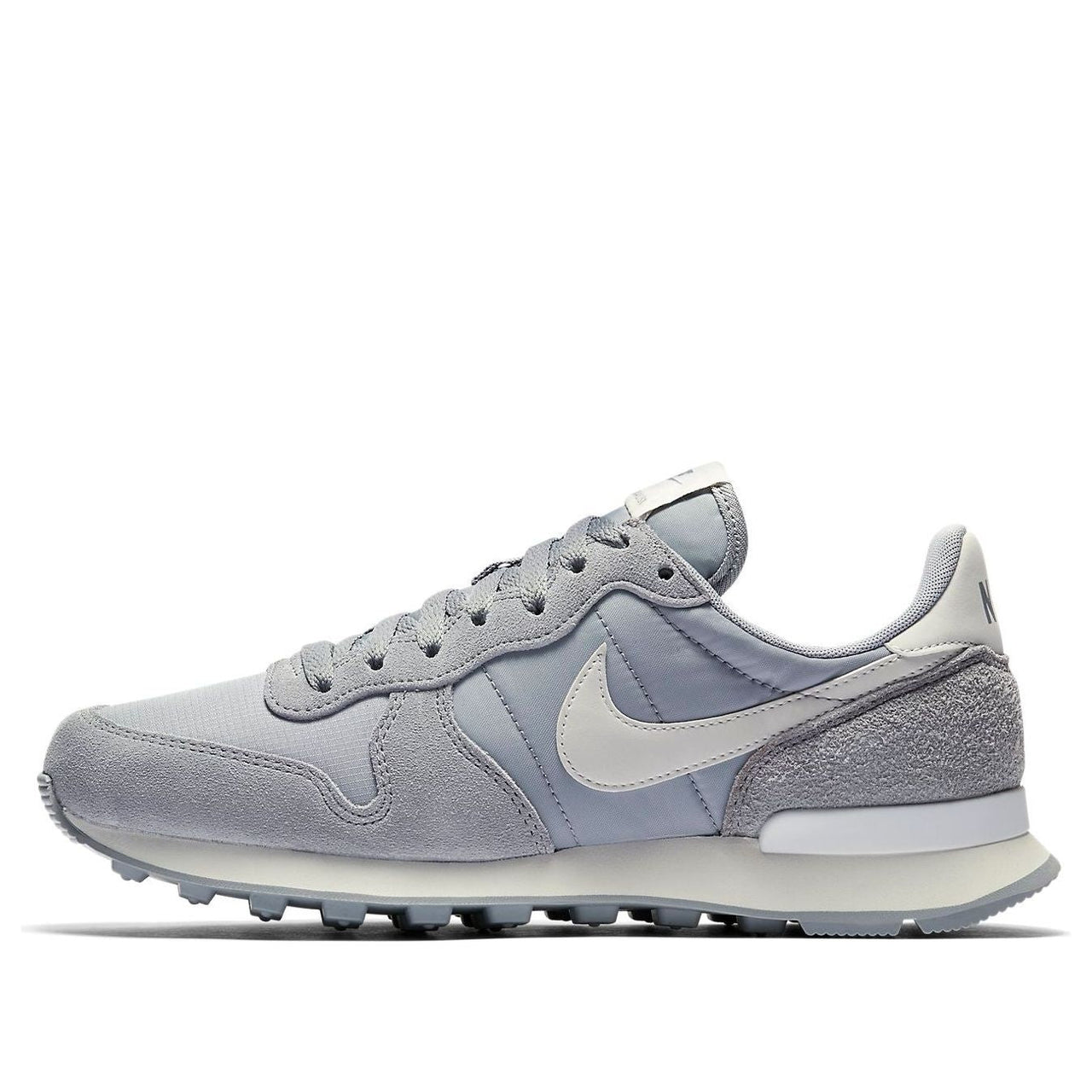 (WMNS) Nike Internationalist Mid 'Grey White' 828407-023