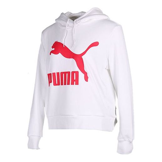 (WMNS) PUMA Classics Logo Hoodie 595915-02