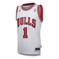 NBAadidas NBA Chicago Bulls 1 Basketball game Sports Vest White L71687