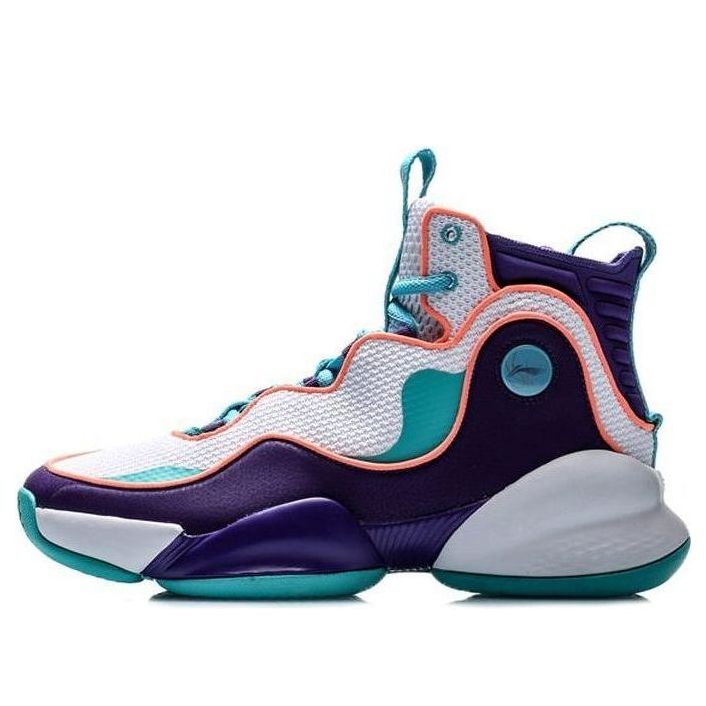 Li-Ning QianKun Hi 'White Purple' ABAQ051-5