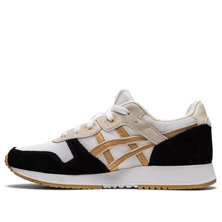 (WMNS) ASICS Lyte Classic Running Shoes White/Black/Gold 1202A112-100