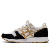 (WMNS) ASICS Lyte Classic Running Shoes White/Black/Gold 1202A112-100