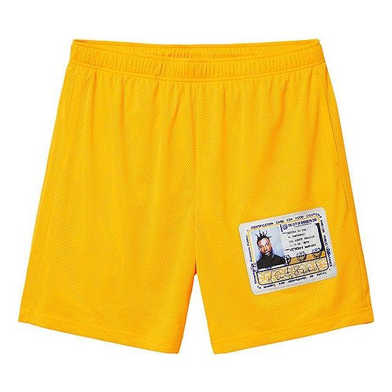 Supreme SS19 OlDirty Bastard Short ODB Soccer/Football Shorts Unisex Gold Color SUP-SS19-10337