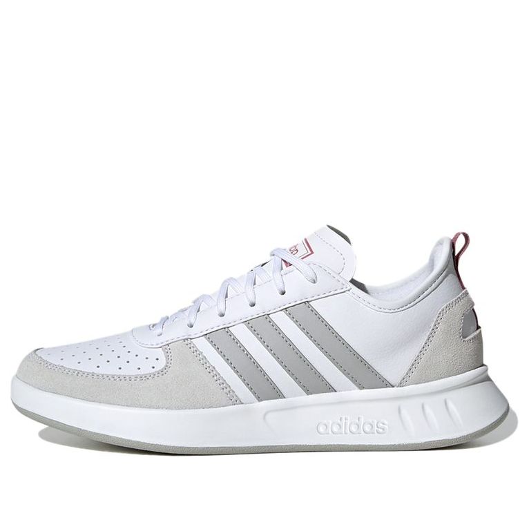 (WMNS) adidas neo Court 80s 'White Grey' FW9180