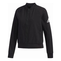 (WMNS) adidas Woven aviator Jacket Black FM9319