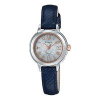 (WMNS) CASIO SHEEN Series Analog 'Blue' PEACH-GOLD-SHW-5000LTD-7A22021
