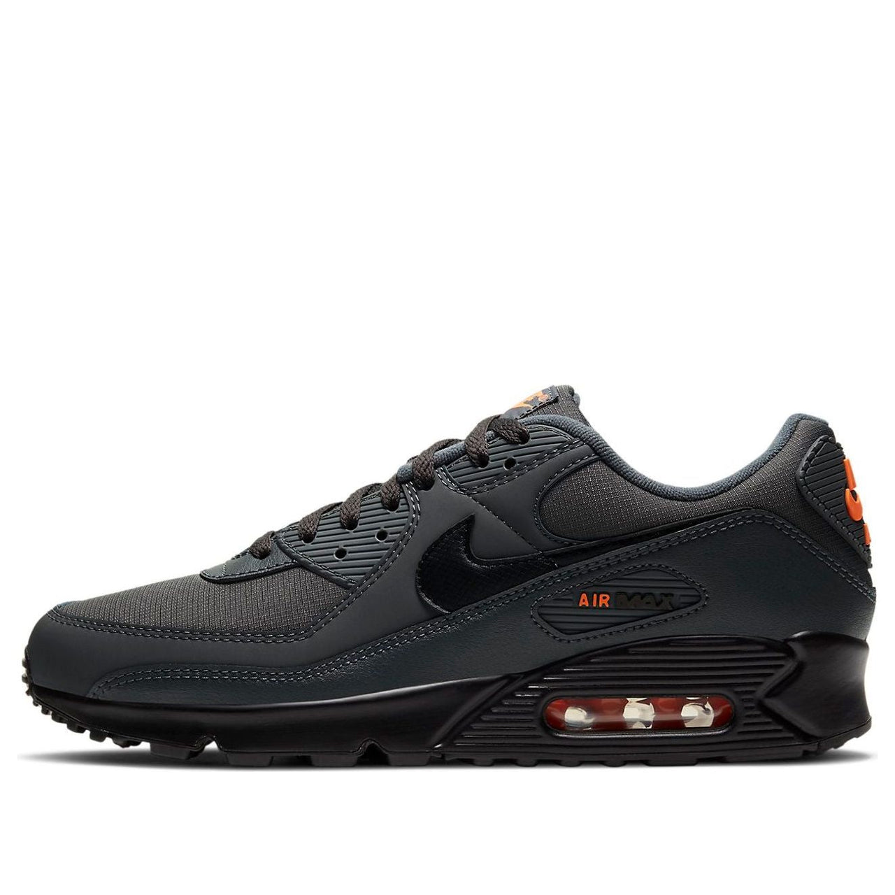 Nike Air Max 90 Shoe 'Black Orange' DC4116-001