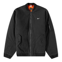 Nike Life Woven Flight Jacket 'Black' DX0680-010