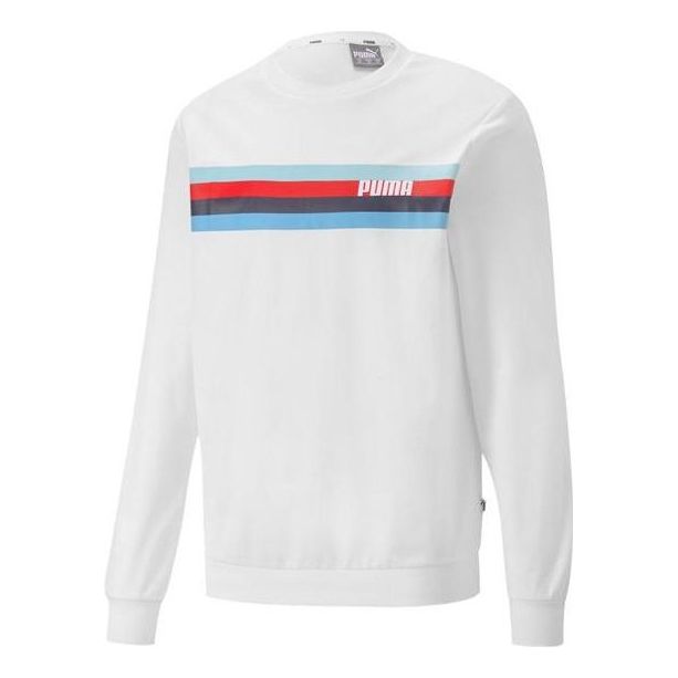 PUMA Regular Crewneck Sweaters 'White' 585056-02